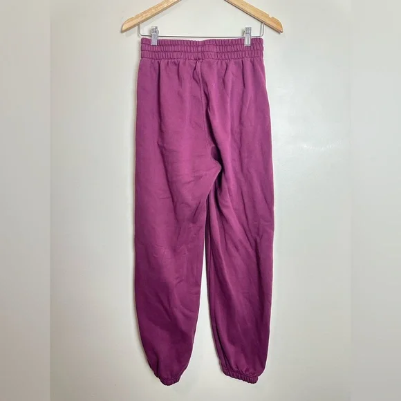Adidas Purple Joggers Size S | Thick Fabric | High Rise Sweatpants - Picture 5 of 6